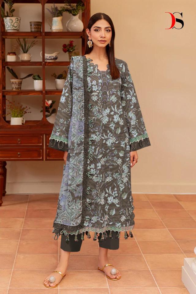 Deepsy jade flora-3 cotton salwar suit catalog in wholesale rate