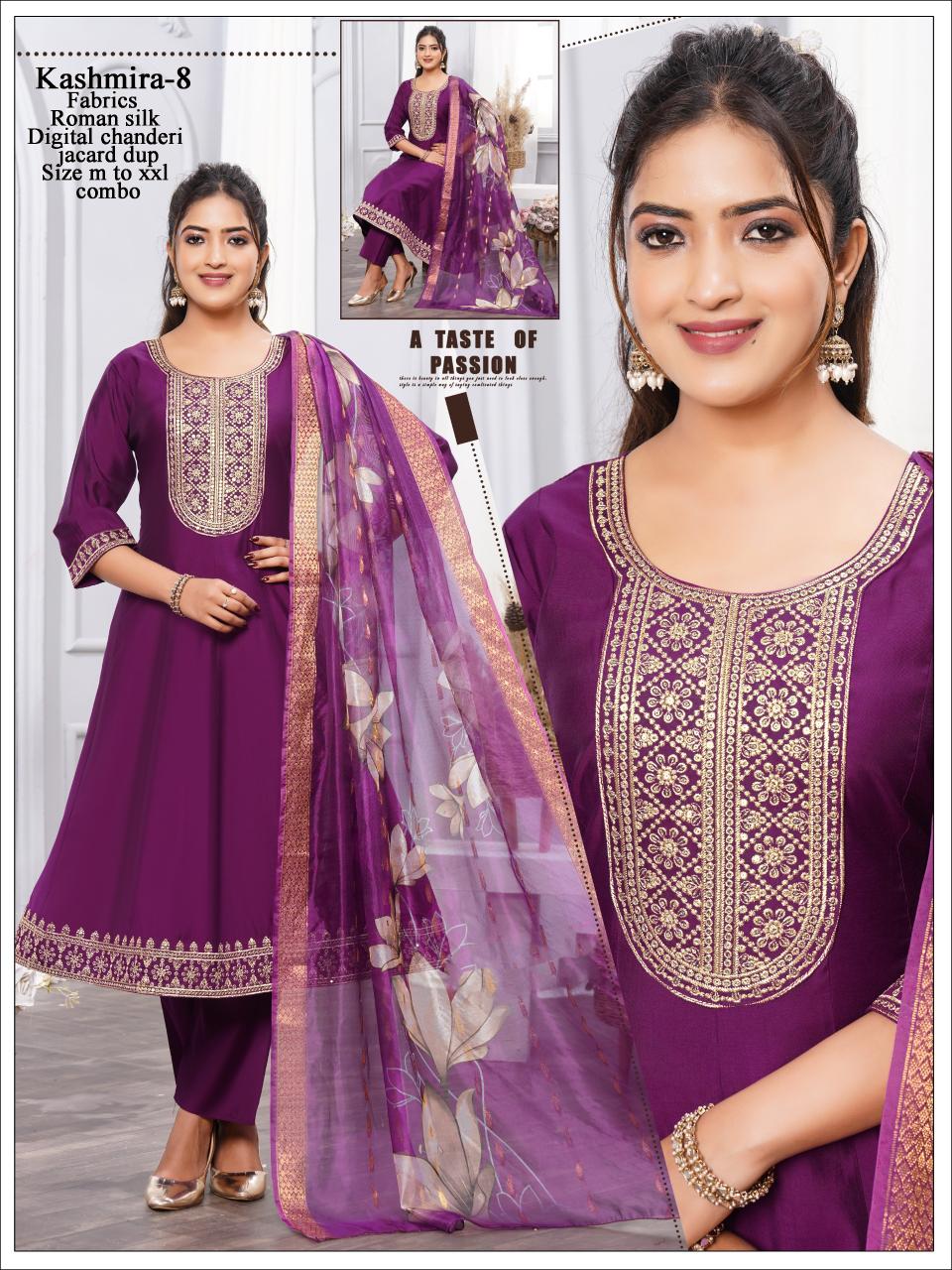 Desi kudi asha kashmira anarkali style latest kurtis wholesale