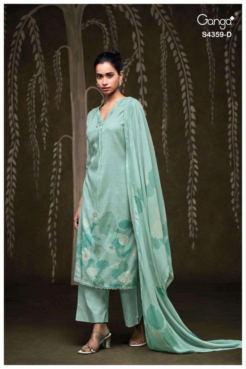 Ganga fayara 4359 buy dress material wholesale online 