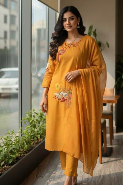 Jaipuri 3pcs kurtis wholesaler in karjat