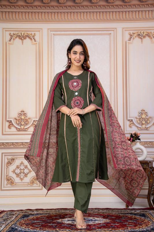 Janni 3pcs kurtis wholesale dealers in vijayawada