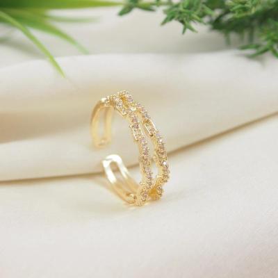 Juri craft Lunches D ADJSTBLFR 6501 Artificial gold jewelry wholesale