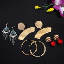 Juri craft Lunches D COMBO 30 Fancy earrings wholesale suppliers