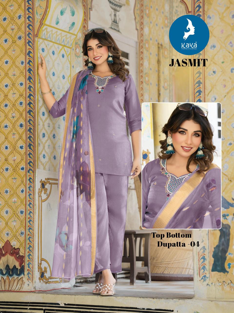 Kaya jasmit 3pcs kurtis branded wholesale 