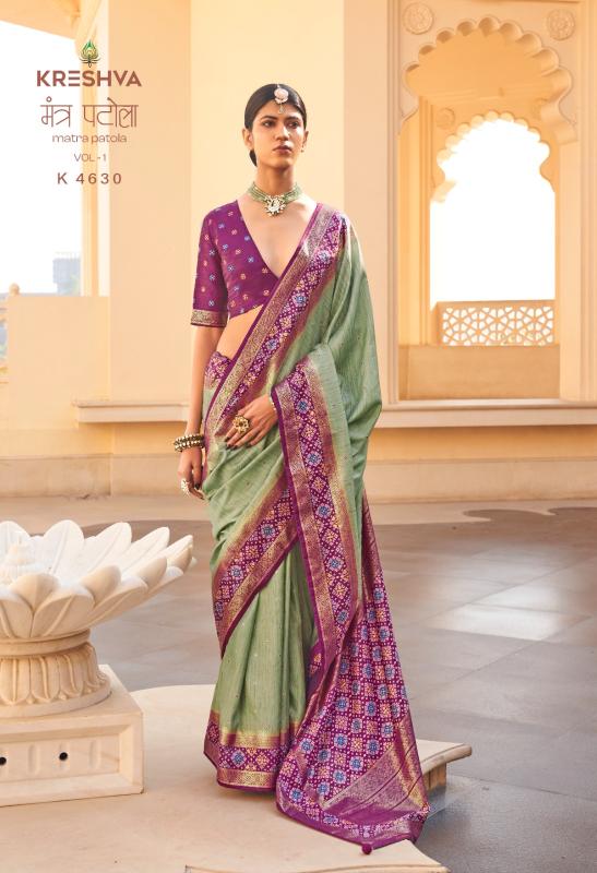 Kreshva mantra patola sarees online cash on delivery 