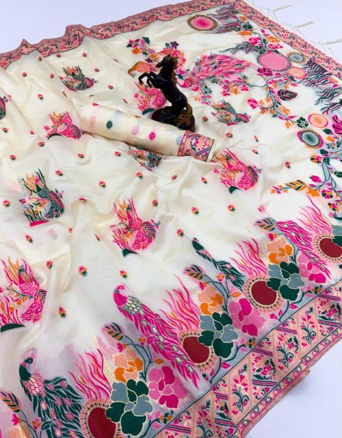 Malhar pashmina vol-5 saree surat market 