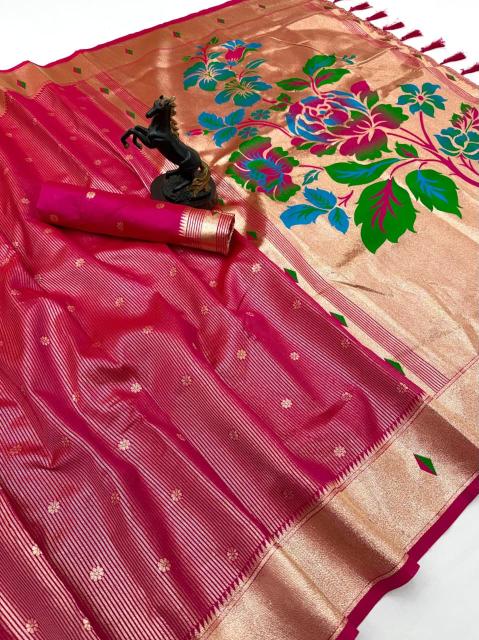 Malhar tissue paithani-vol-3 paithani saree bulk 