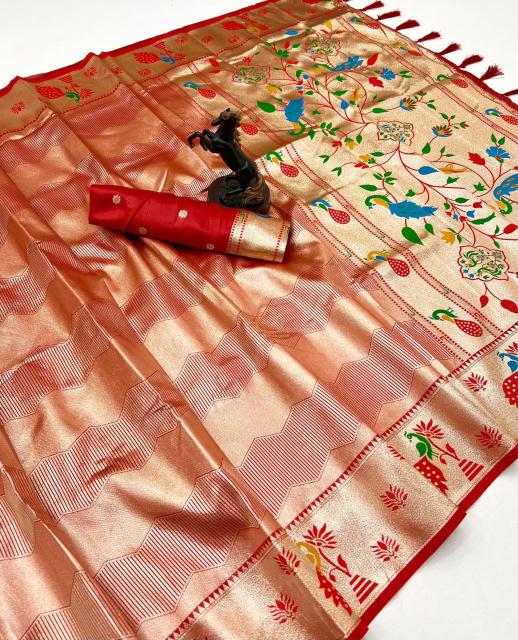 Malhar tissue paithani-vol-4 direct manufacture sarees