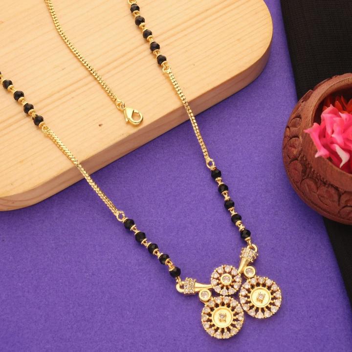 Micro gold polish manglsutra 2075 Artificial jewellery manufacturers in Delhi