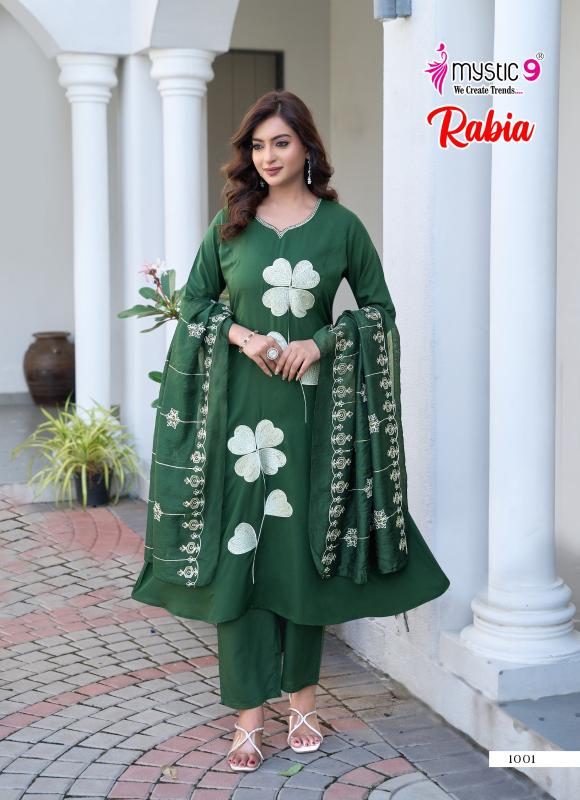 Mystic9 rabia vol 1 ladies kurti wholesalers in ahmedabad 