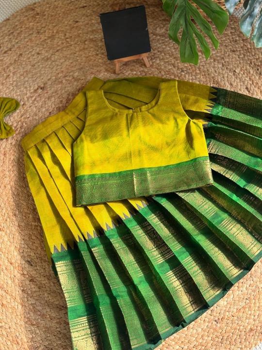 NEW LAUNCING KIDS LEHENGA CHOLI silk Wholesale children clothing in Ahmedabad