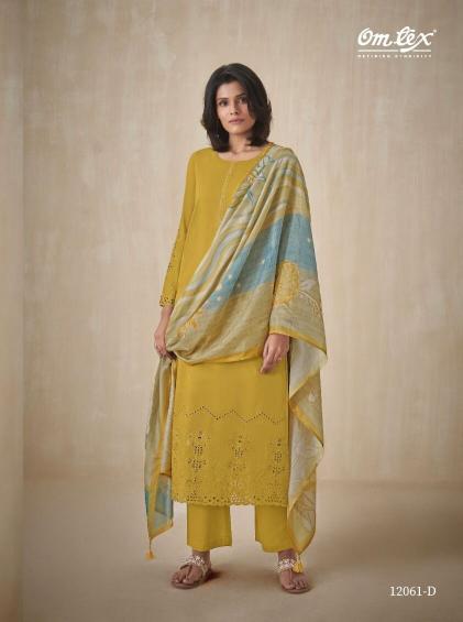 Omtex loveleen cotton dress material wholesale price in surat