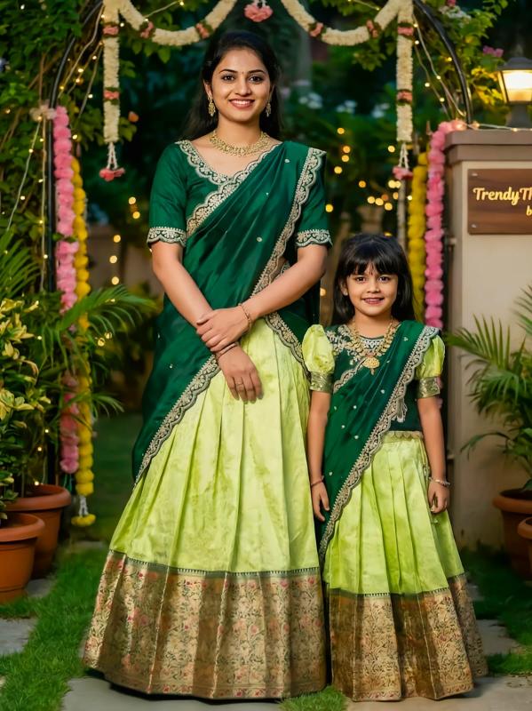 PAITHANI  KIDS LEHENGA CHOLI silk Wholesale children clothing online