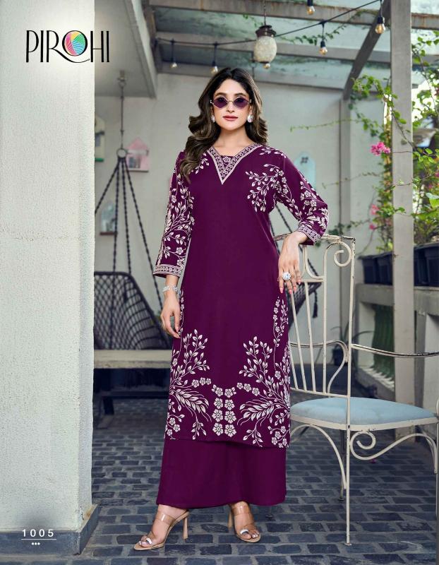 Pirohi madhuri coord set wholesale womens clothing