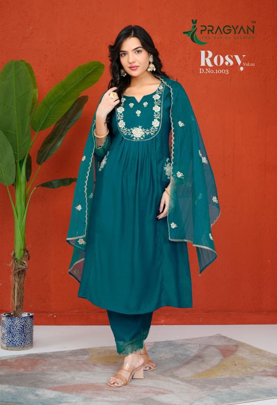 Pragyan rosy vol 1 ladies kurtis wholesalers in pune 