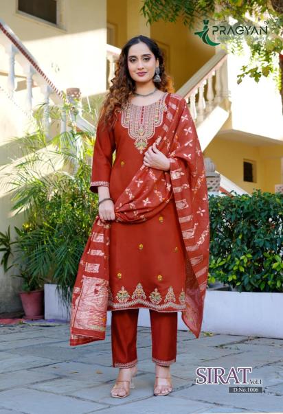 Pragyan sirat vol 1 kurtis wholesales in india 