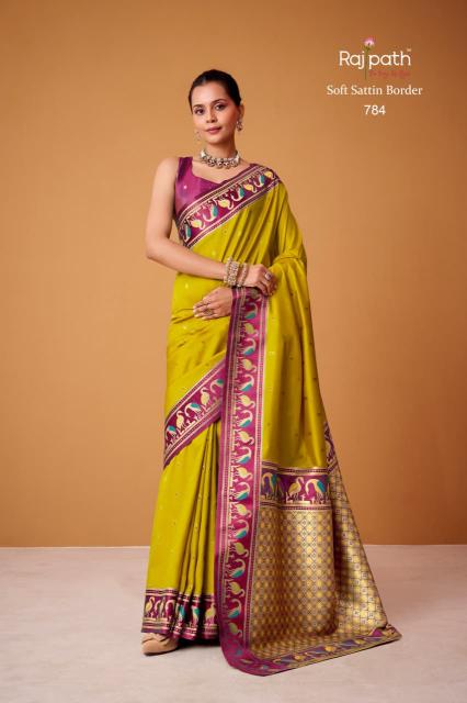 Rajpath flamingo silk bulk saree wholesale