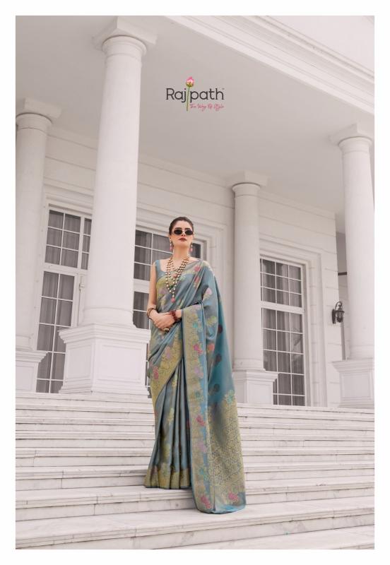 Rajpath koper silk sarees at low cost 