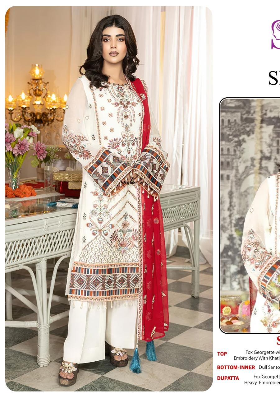 Sajida signora vol 2 designer salwar suit wholesaler in durg 
