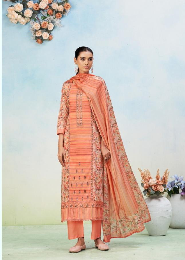 Sargam tisha printed dress material wholesale