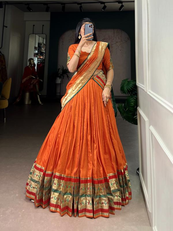 SHRAVANI Chanderi ONG Bridal Lehenga Choli Retailers in Ahmedabad