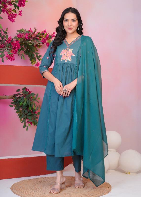 Valerius 3pcs ladies kurti wholesaler in ahmedabad