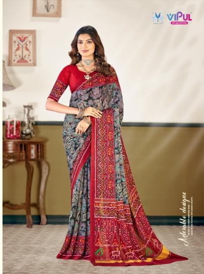 Vipul antique royal vol-27 saree surat kurti wholesale market 