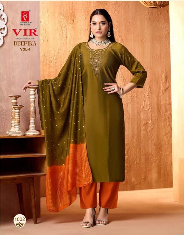 Vir deepika vol 1 kurtis for sale at wholesale price 