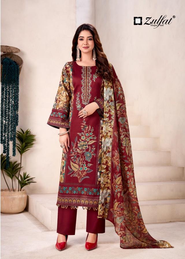 Zulfat naseera wholesale dress material distributors 