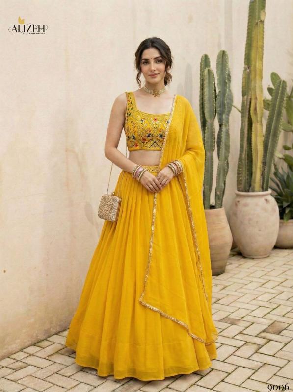 Alizeh 9006 And 9007 Lehenga choli manufacturers in Surat