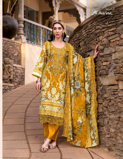 Almarina inayat pakistani dress material wholesale 