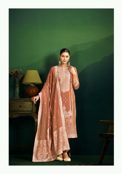 Azara banarashi adah-11 wholesale dress materials in surat with price 