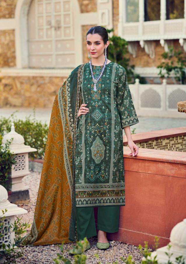 Belliza guzarish vol 24 cotton dress material wholesale