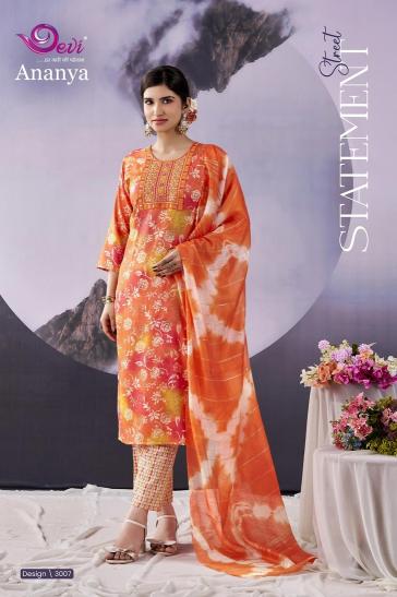 Devi ananya vol-3 readymade kurtis wholesale in surat 