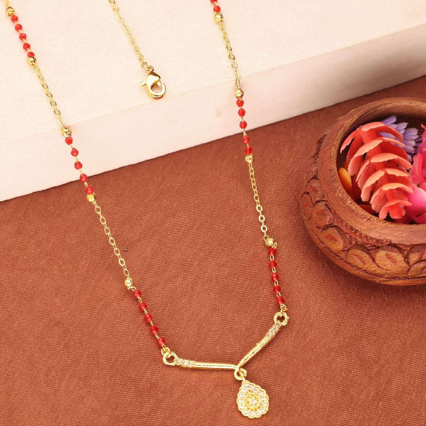 Fancy manglsutra 2121 Wholesale fashion jewellery in Surat