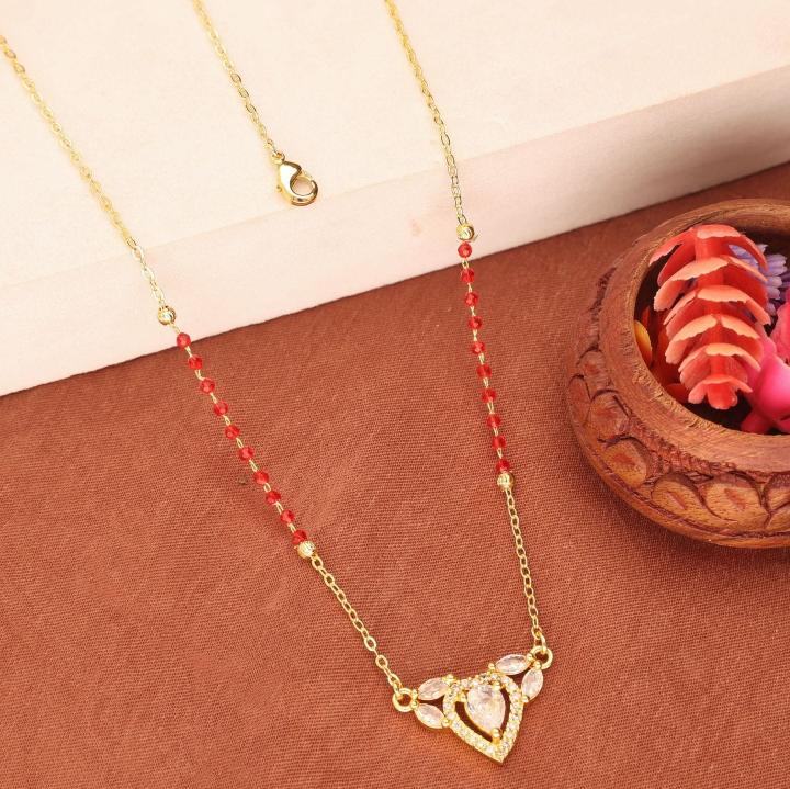 Fancy manglsutra 2126 Wholesale artificial jewellery in Surat