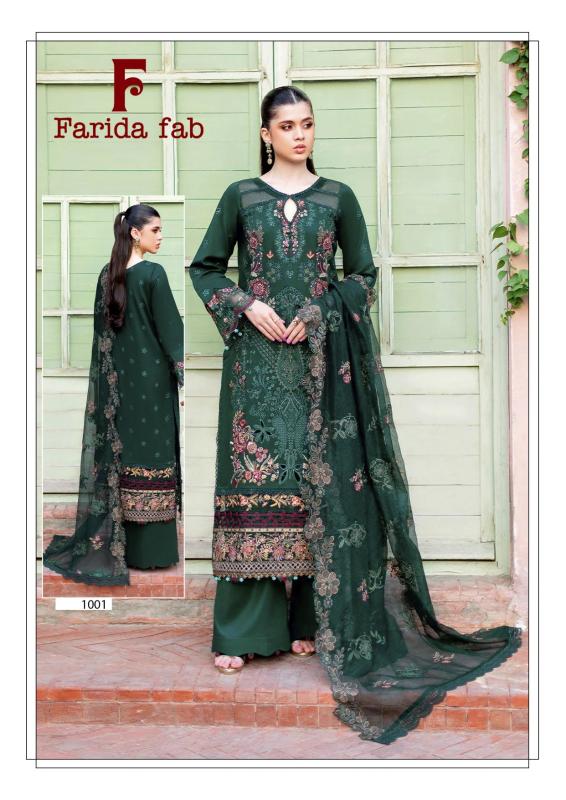 Farida fab charizma vol-1 wholesale dress material market in coimbatore 