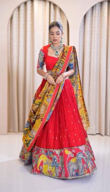 Festival Launching PC 455 Crep Wholesale Lehenga choli manufacturers
