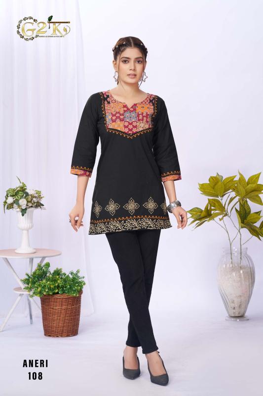 G2K aneri short top kurtis wholesale market in mumbai 