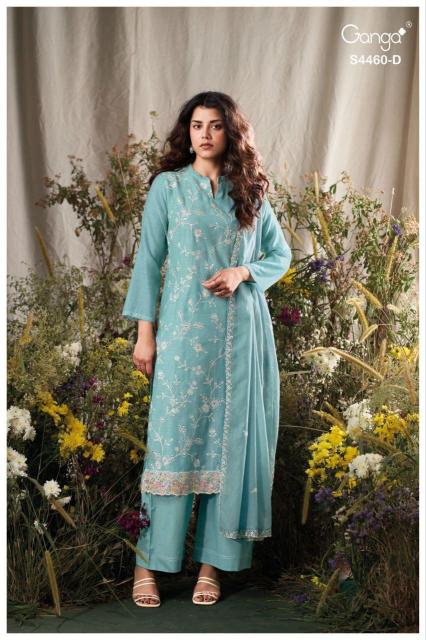 Ganga aivy 4460 dress material wholesale