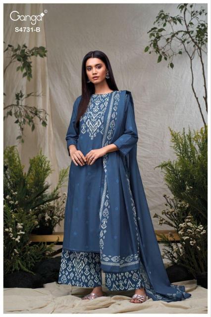 Ganga lakshika 4731 wholesale online shopping dress material cash on delivery 