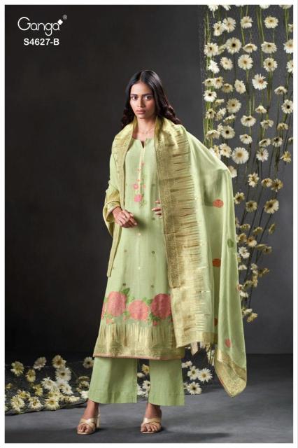 Ganga rilara 4627 wholesale ladies dress material suppliers 