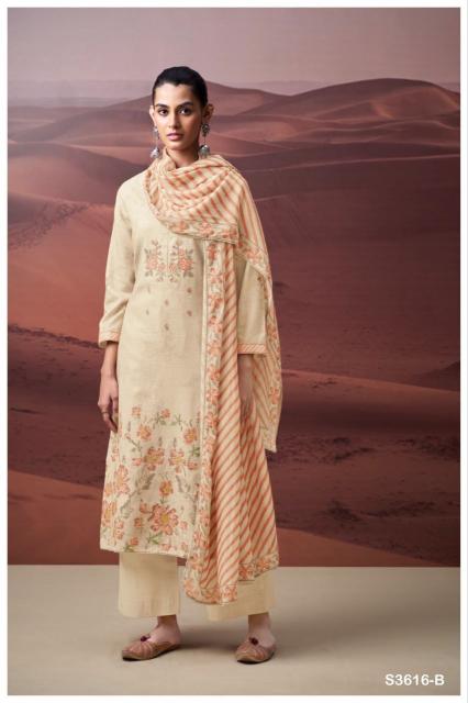 Ganga vanshika 3616 kolkata dress material wholesale 