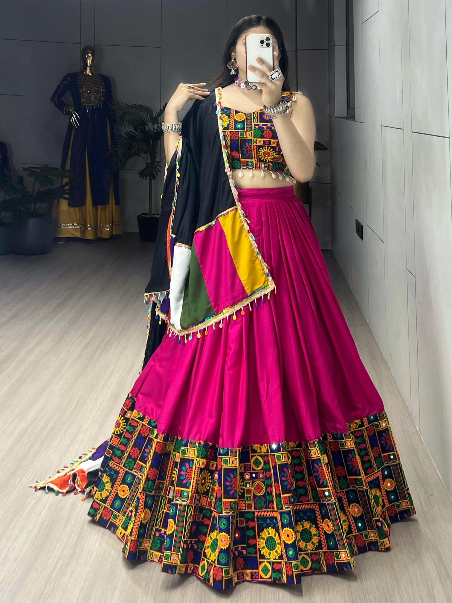 GRTN 8046 Rayon RANI Traditional Lehenga choli wholesale
