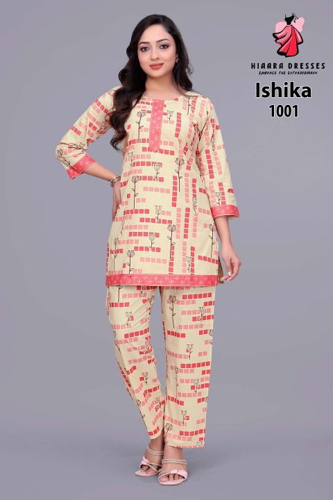Hiaara ishika vol-1 coord set best womens wholesale clothing 