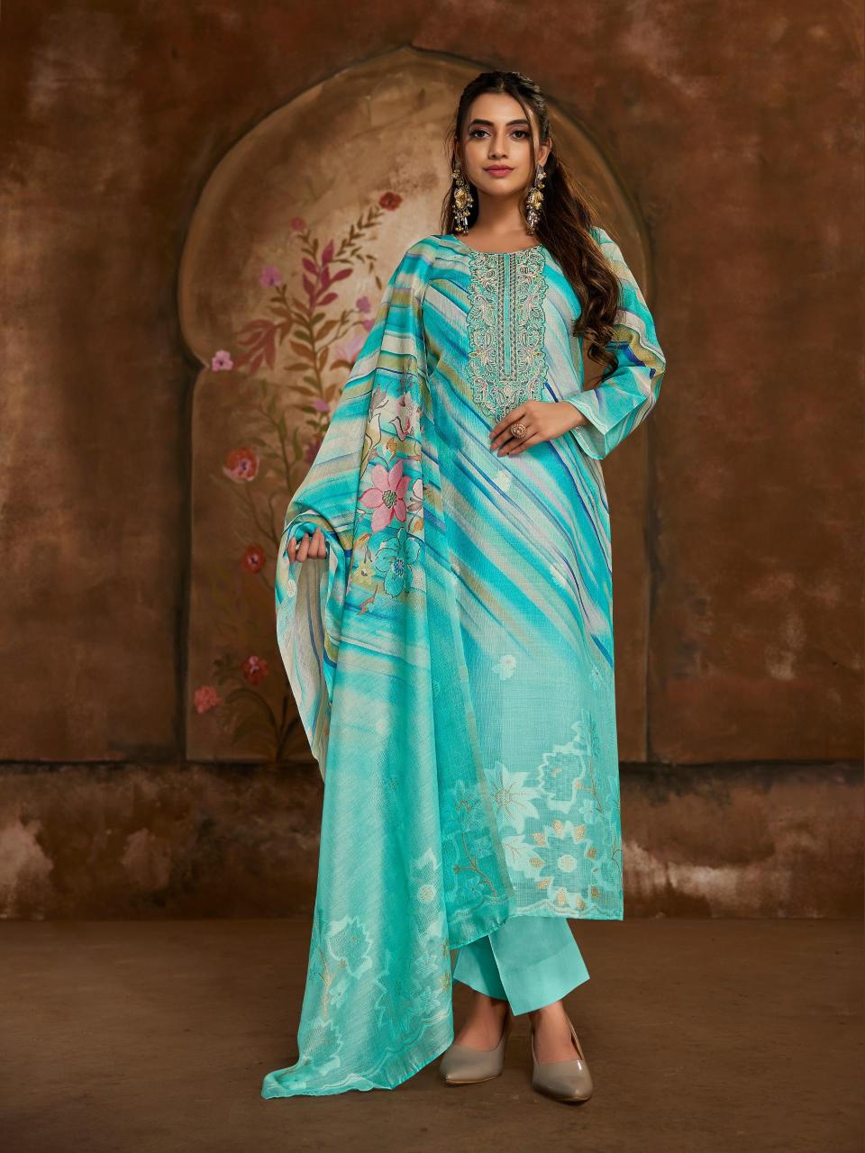 Ibiza vesnavi ladies dress material wholesalers in delhi 