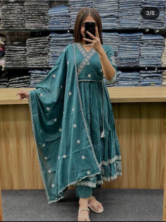 Jaipuri 3pcs kurtis online wholesale