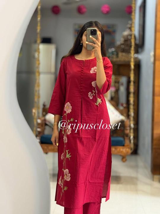 Jaipuri cotton coord set wholesalers photos 