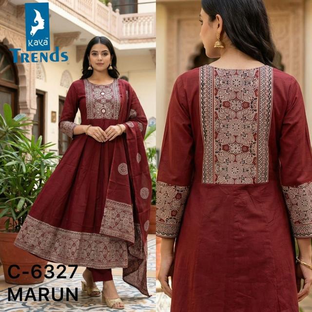 Kaya 6327 anarkali online designer long kurtis at wholesale price 