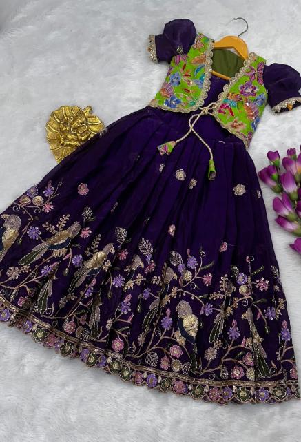kids koti gown silk Kids ethnic wear wholesale market in Hyderabad